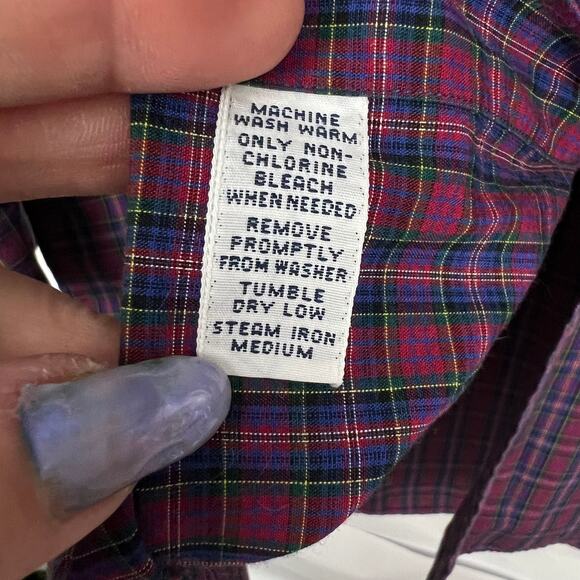 RALPH LAUREN Yarmouth Men’s Button Down Shirt 17 32/33   Preppy Academia - Picture 7 of 7